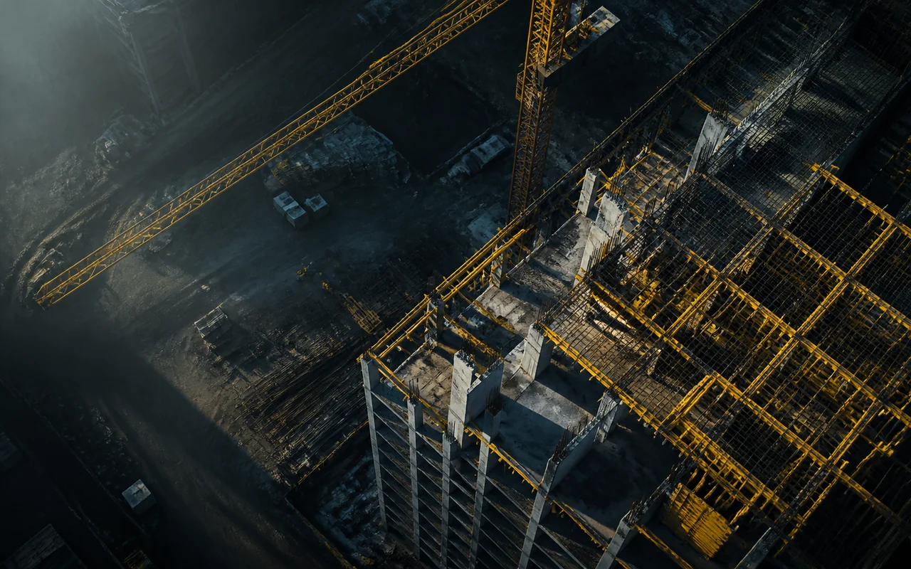 Construction Company website design concept