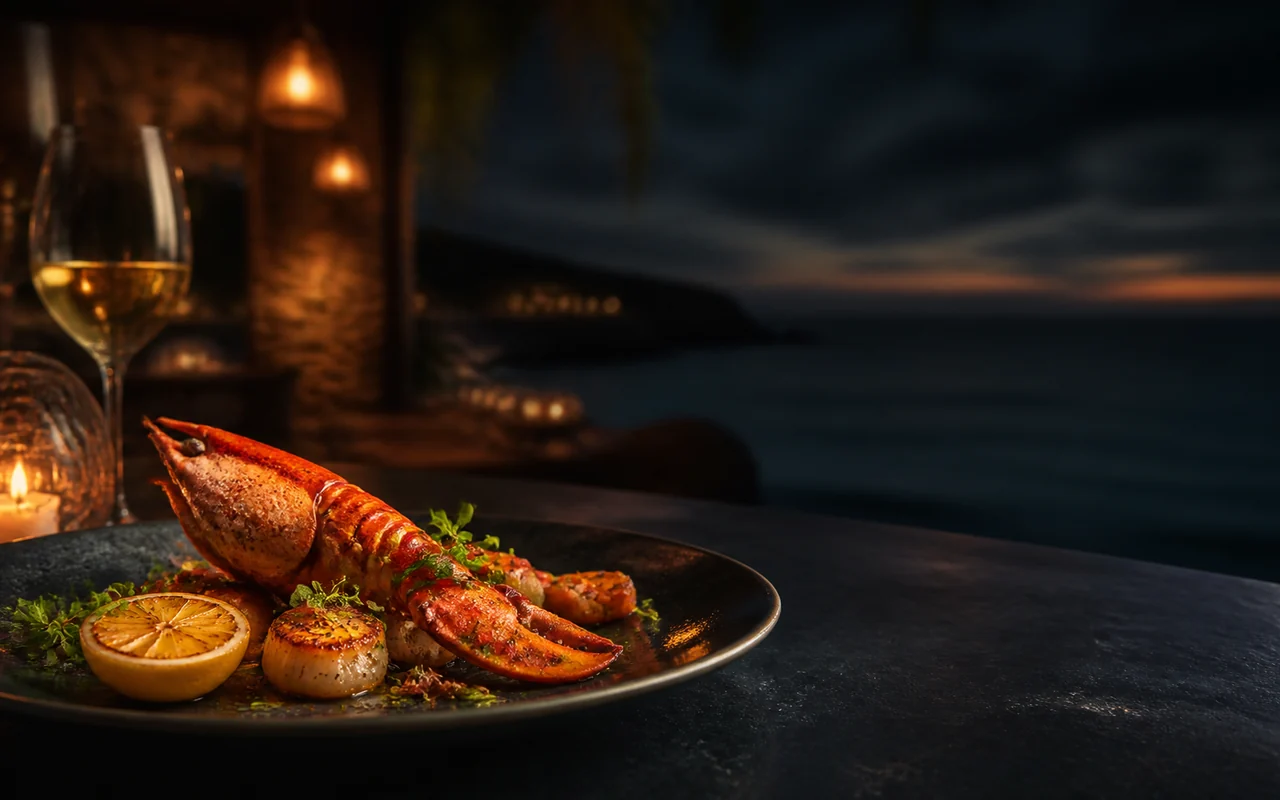 Seafood Restaurant website design concept